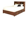 Sonora Bookcase Bed with Storage
