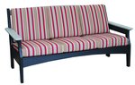 Poly Outdoor Columbia Sofa with Cushion