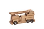 Amish Wooden Toy Fire Truck - Small