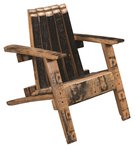 Rustic Kids Adirondack Chair