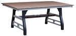 Eco Poly David Lewis Manhattan Forge Dining Table