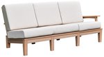 Eco Poly Granville Deep Seating Sectional Arm Sofa With Cushions