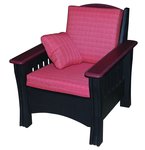 Poly Outdoor Williamson Chair with Cushion