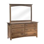 Amish Classic Modern Farmhouse 6-Drawer Dresser