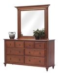 Amish Beethoven Low 6-Drawer Dresser