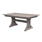 Hartland Reclaimed Barnwood Extension Dining Table