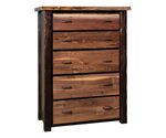 Cross Lake Live Edge 5-Drawer Chest