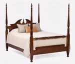 Amish Rosemary Traditional Solid Wood 4-Poster Bed