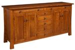 Quarter Sawn White Oak 72" Grant Sideboard - Quick Ship