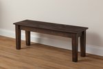 Quick Ship Pine Wood 48" Farm Bench