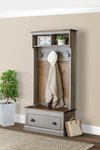 Quick Ship Hall Bench 2-tone Chelsea