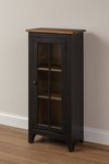 Quick Ship Pine Display Cabinet