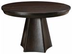 Pedestal base dining table