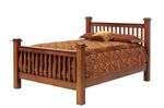 Amish Kelsey Vintage Mission Bed