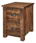 Amish Santa Fe 2 Drawer File Cabinet