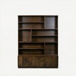 Amish Hope Mills Large Contemporary Bookcase