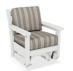 Coastal Poly Glider Chair