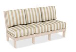 Zen Poly Mission Armless Sofa