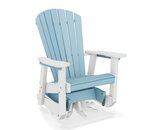 Beachfront Poly Adirondack Swivel Glider