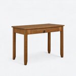 Amish Shaker Rustic Cherry Wood 48 Writing Desk - Quick Ship