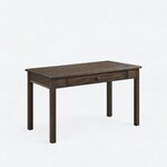Amish Traditional Oak Wood 48 Writing Desk - Quick Ship Shown in Oak with Cocoa Stain