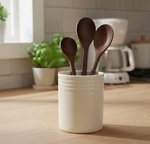 Hard Maple Wood Early American Porridge Spoon In-Stock