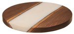 Artistic Walnut Wood Lazy Susan Wood and Epoxy Resin