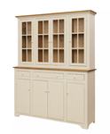 Large Hutch with 4 Glass Doors