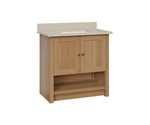 36" Lille Bathroom Vanity with Open Shelf