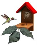 Amish Made Recycled Poly Hummingbird Nest House