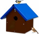 Recycled Poly Bird House for Wrens or Chickadees