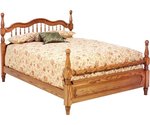 Amish Hollie Solid Wood Farmhouse Bed