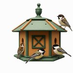 Recycled Poly Gazebo Bird House