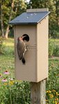 Amish Made Poly Flicker Bird House Nesting Box