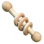 Amish Wooden Toy Rattle In-Stock