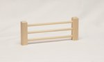Wooden Toy Rail Fence - 4 Rails