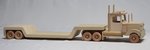 Wood Toy Low Boy Semi Truck