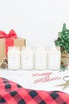 Christmas Holiday Candle Bundle Set of Four