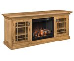 Amish Horizons Fireplace TV Stand