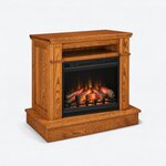 Amish Preston Wall Fireplace