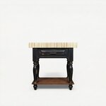 36" Freestanding Open Kitchen Island