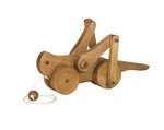 In-Stock Handmade Wooden Pull Toy for Toddlers - Grasshopper