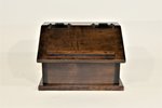 In-Stock Recipe Box Made in the USA - Brown Maple In Earthtone Finish