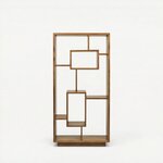 Amish Finnely Open Modern Bookcase