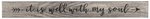 American Made Engraved Sign - It Is Well With My Soul