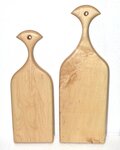 Handcrafted Maple Wood Bread Board In-Stock