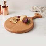 American Made Maple Wood Round Cutting Board In-Stock