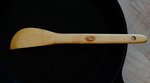 Maple Wood Curved Spatula In-Stock