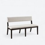 Amish Conway Upholstered Modern Bench - Choose Your Size