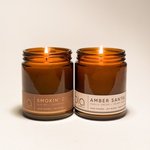 Smokin Cowboy and Amber Santal Candle Set In-Stock